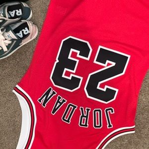NBA Finals Michael Jordan Bulls Jersey